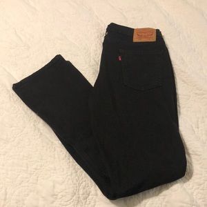 ❌ SOLD! Black Levi 514 Denim jeans